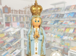 Estátua Nossa Senhora de Fátima, Azul