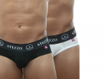 PACK 2 Cuecas Push Up Preto-Branco