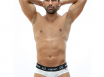 Cueca Branca para Homem em Algodão Elástico