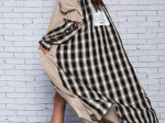 Trench Coat Quadrados