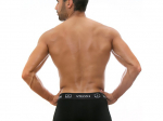 Boxer Preto para Homem em Algodão Elástico