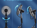 Ventoinha de Pé C/ Nebulizador e Comando 75W (Disponível Sob Encomenda)