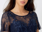 Vestido Sereia Comprido - Marinho