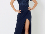 Vestido Sereia Comprido - Marinho