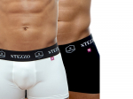 PACK 2 Boxers Push Up Branco-Preto