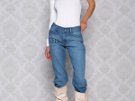 Jeans com Estampado
