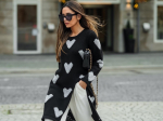 Túnica Corações Preto