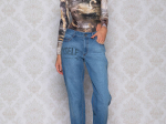 Jeans com Estampado