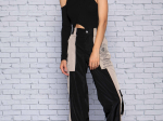 Calça desportiva duas cores