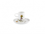 CONJUNTO 2 CHÁVENAS CAFÉ COM PIRES DA VINCI 500 ANOS