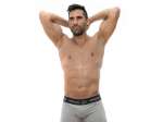 PACK 2 Boxers Push Up Cinza-Sangria