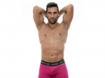 PACK 3 Boxers Push Up Branco-Cinza-Sangria
