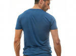 T-shirt Lyocell Azul Indigo