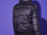 Casaco Curto Acolchoado Preto