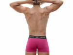 Boxer Rosa Sangria para Homem em Algodão Elástico