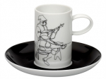 CONJUNTO 4 CHÁVENAS CAFÉ COM PIRES FADO