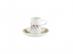 CONJUNTO 2 CHÁVENAS CAFÉ COM PIRES DA VINCI 500 ANOS