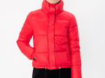 Casaco Curto Acolchoado-Vermelho