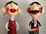 A Maria e o Manel "Somos do Minho" - Modelo 1 (40cm de Altura)