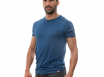 T-shirt Lyocell Azul Indigo